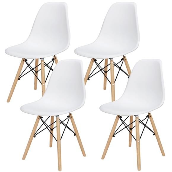 Set of 4 Modern Style Kitchen And Dining Chairs - Picture 3 of 10